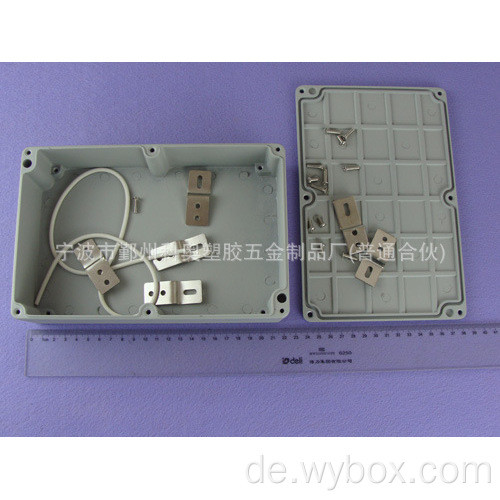 Kundenspezifisches Aluminium-Elektronikgehäuse Aluminiumgehäuse für Elektronik-Aluminiumbox für Leiterplatte AWP055 mit Größe 222 * 145 * 58 mm